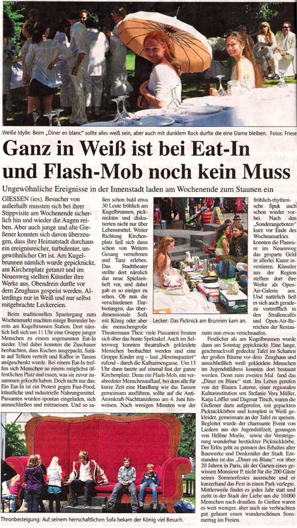 Gieener Anzeiger vom 30.05.2011
