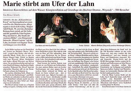 Gieener Anzeiger vom 15.08.2011